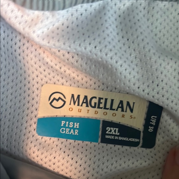 Magellan Outdoors Gray Swim Trunks Quick-Drying Classic - Picture 4 of 5